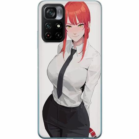 Xiaomi Poco M4 Pro 5g Skal / Mobilskal - Makima Chainsaw Man