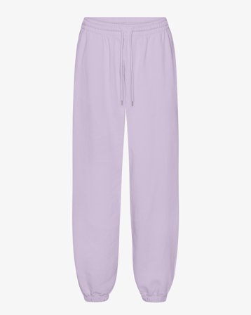 Organic Relaxed Sweatpants - Soft Lavender XS
