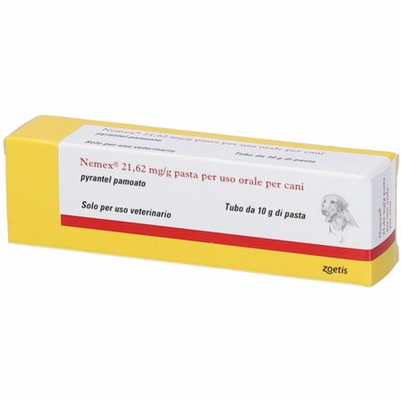 Nemex Pasta Orale Per Cani 1 Tubo 10g 21,62 mg/g