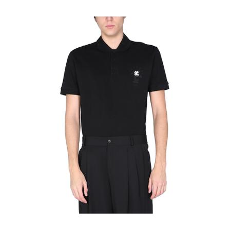 Neil Barrett, Felix The Cat X Polo Zwart, Heren, Maat:M