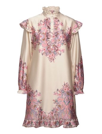 Noella | Reno Ruby Ruffle Dress | L