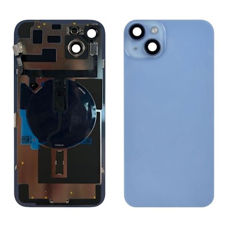 iPhone 14 Plus Back Cover with Small Parts - Blue