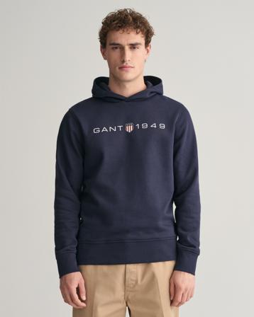 GANT Uomo - Felpa con cappuccio con stampa Graphic - Taglia 4XL - - Uomo - Sweatshirts