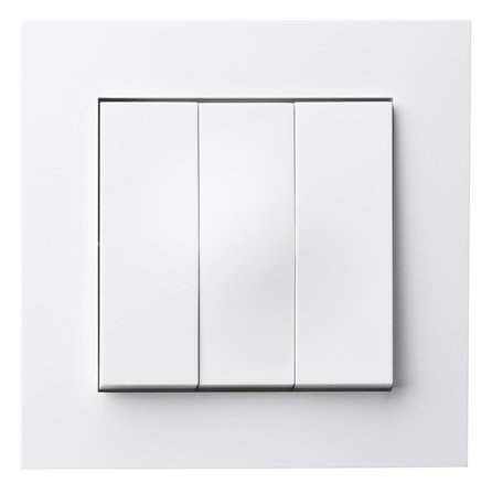 Elko Plus 3x1-Pol Skruv Strömbrytare vit, skruvanslutning Skruvanslutning, Strömbrytare & vägguttag