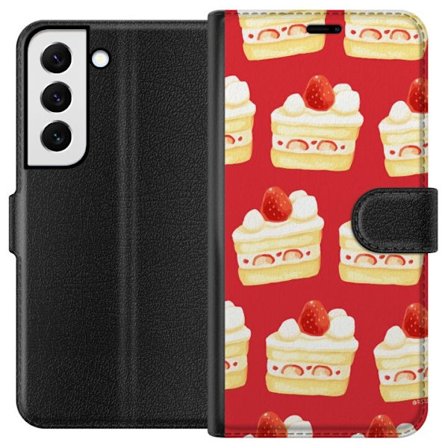 Plånboksfodral till Samsung Galaxy S22+ 5G med Tårta