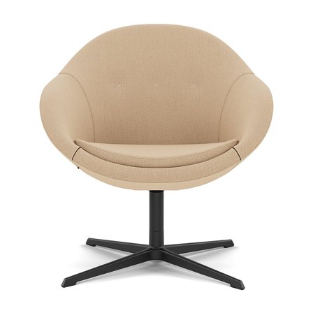 Varier Furniture Kokon Club - Brown Wool - Black base