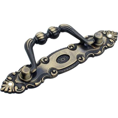 10 st Draglådsknoppar Antik Zinkbrons Draglådsknopp DXGHC