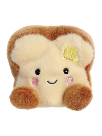 Aurora Palm Pals Palm Pals Buttery Toast 13cm with CE mark, hand wash per instructions on tag