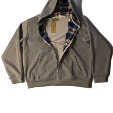 Aumille zip tröja - Grå