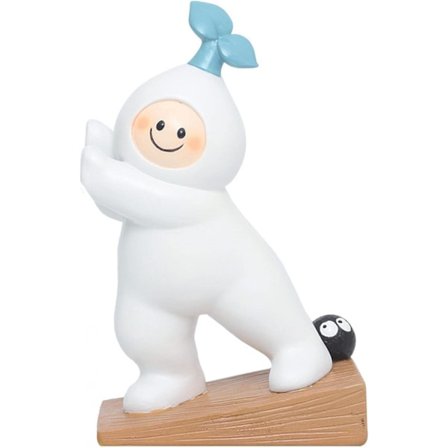 Snømann dørstopper, sklisikker dørkile, robust og holdbar dekor dørstopp