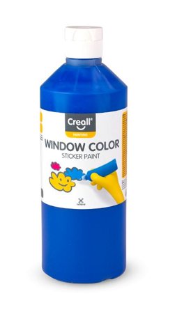 CREALL Fönsterfärg 500ml blå - Lyreco - Skola och förskola - Målarfärg och tillbehör - Fönsterfärg