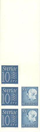 Sverige 1962 - AFA H13 - Frimærkehæfte - Postfrisk