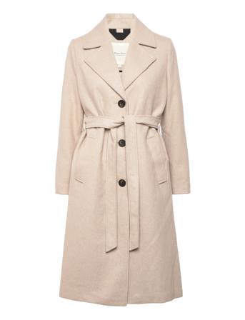 Robynpw Otw Outerwear Coats Winter Coats Beige Part Two