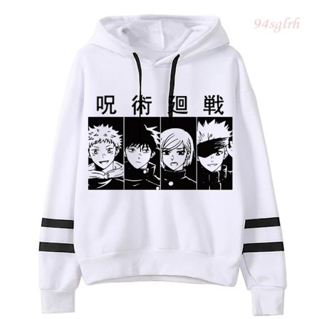 Unisex Jujutsu Kaisen Anime Yuji Itadori Hoodies Mænd Harajuku Gojo Satoru Kawaii Manga Grafisk Streetwear Sweatshirts Pullovers 15513