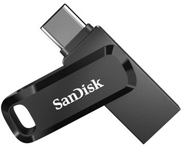 SanDisk-Ultra Dual Drive Go USB Type-C Flash Drive 256 GB-256 GB USB 3.1 minnepenn for USB-C-enheter-Data storage-Minnepenner