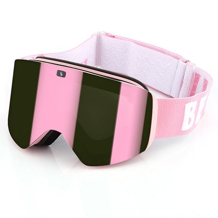 Magnetiske skibriller Snowboard Vinter sne linse dobbelt lag Anti-tåge ski briller UV til beskyttelse skøjteløb briller
