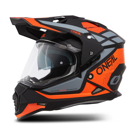 O'Neal Sierra R Adventure Helmet Orange/Black/Grey XL
