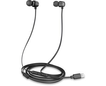 Andersson CES-C2000 - Black - Hörlurar med inbyggd mikrofon & flerfunktionsknapp