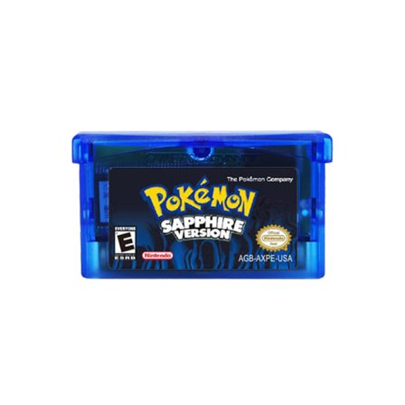 32-bittinen videopelipatruunakonsolikortti GBA-sarjalle SAPPHIRE VERSION