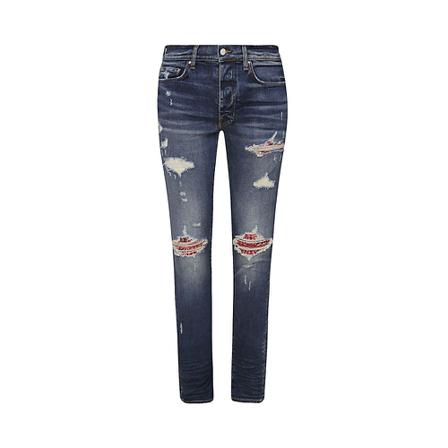 Amiri, Slim-fit Jeans Blauw, Heren, Maat:W32