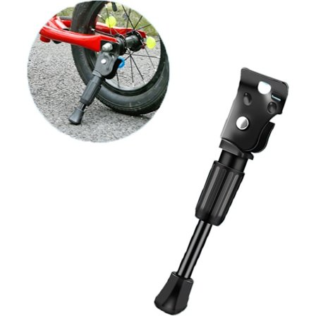 12" - Cykelställ för barncykel - MTB-stöd - Enkelt cykelställ - Cykeltillbehör för barn - Cykelställ - Cykel sidostöd ...