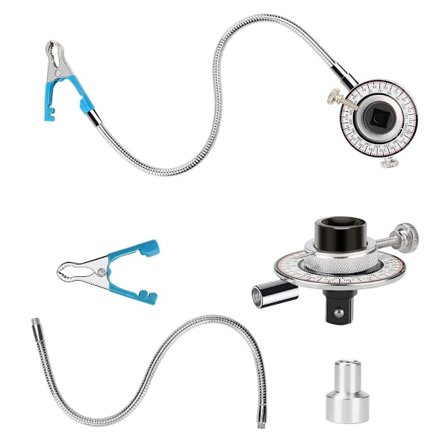 Justerbar vinkelmomentmåler 1/2" 360 innstilling med fleksibel 1