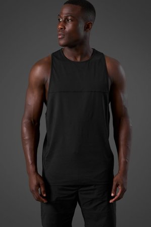 Reboot Stringer Top Men Black