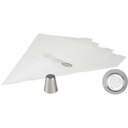 Dr oetker Tylle Rose inkl. 4 sprøjteposer - Sølv | KitchenOne