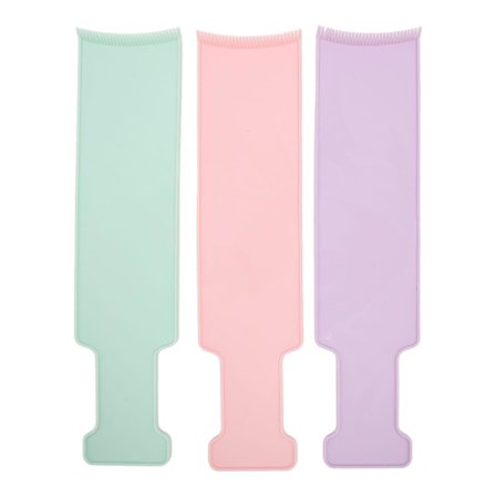 3 kpl Balayage-lautaa Kaarevat Hammaspinnat Sileät Pinnat Laajennetut Foliolaudat Hiusten Väriin