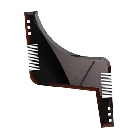 Styling Verktyg + Kam för Skägg Svart