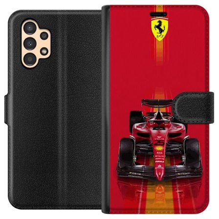 Yhteensopiva Lompakkokotelo Samsung Samsung Galaxy A13 Ferrari Formula 1 -auto ikonisessa punaisessa muotoilussa urheilullisella tarkkuudella
