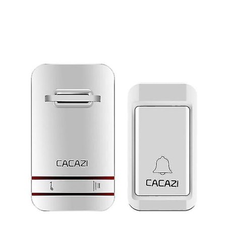 Vandafvisende Trådløs Dørklokke Ingen Batteri Stikkontakt Selvforsynende LED