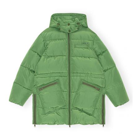 Ganni, Winter Jackets Zielony, Kobieta, Rozmiar: S/M