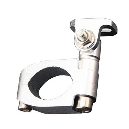 Motorcykel Sort 41 mm Blinklysklemmer Forlygtemontering Beslag Gaffel Ørehakker Universal Forlygteholder