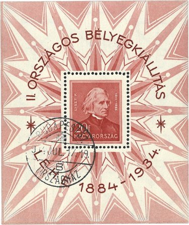 Ungarn 1934 - MICHEL blok 1 - Stemplet