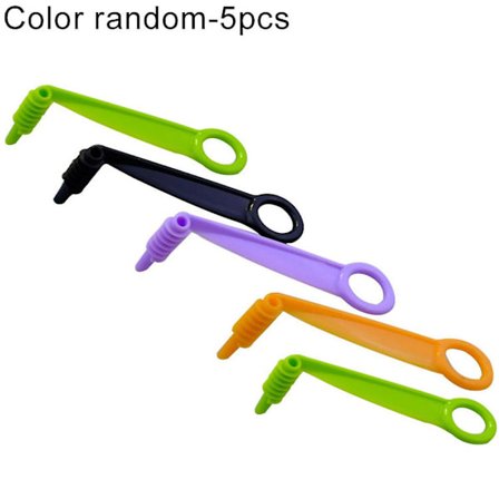 5 stk. Manuel Spiral Skrueskærer Kartoffel Gulerod Agurk Grøntsager Skæreværktøj