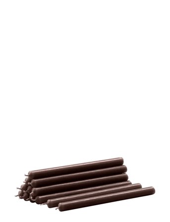 STOFF Nagel Stoff Nagel Candles (Box W/12 Pcs) - Hazelnut - Brown - 18X1.3CM