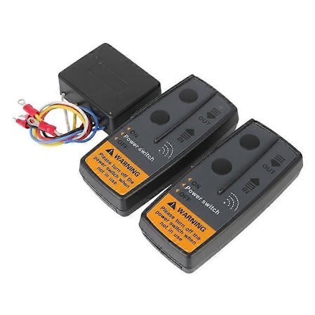 2,4G 12V 24V Elektrisk Trækspil Universal Trådløs Fjernbetjening Genopretning til Off-Road ATV Trailer 72W