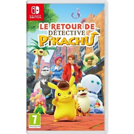Detektiv Pikachu vender tilbage • Nintendo Switch-spil