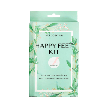 Kocostar Happy Feet Kit Ansiktsmask & peeling Unisex 157ml