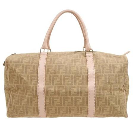 Fendi Vintage - Vintage Väskor - Beige - Dam - Storlek: One Size, Dam, Storlek: ONE SIZE