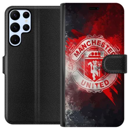 Samsung Galaxy S22 Ultra 5G Lompakkokotelo Manchester United