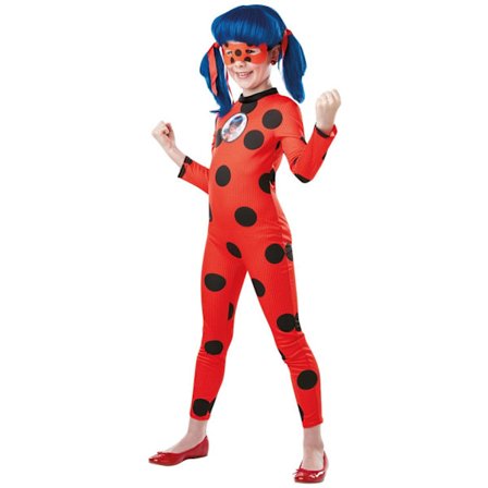 Miraculous ladybug deluxe 98/104 cl (3-4 år) dräkt
