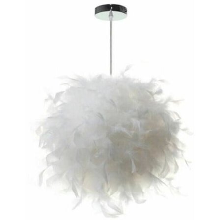 Moderne fjærlampe, taklampe, stuelampe, dekorativ hengelampe