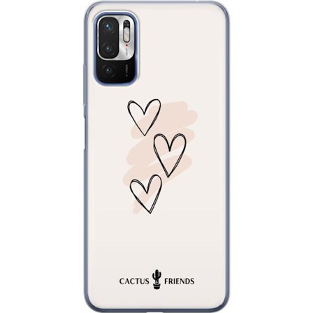 Yhteensopiva Puhelinkuori Xiaomi Xiaomi Redmi Note 10 5G Cactus and Friends - Soft Romance Sketch