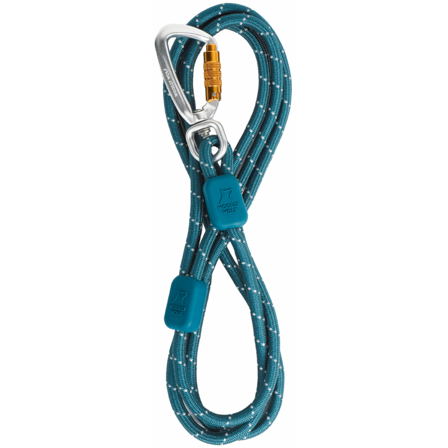 Woolly Wolf Rope Leash Thin 8 mm Deep Teal