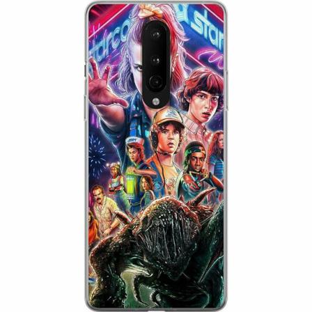 Oneplus 8 Genomskinligt Skal Stranger Things