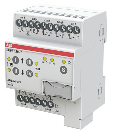 ABB 2CDG110247R0011 Kombiaktuator 230V, 10 A Antall utganger: 8, Elfordeling & strømforsyning