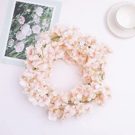 3 kpl (1,8 m per ydin) Tekosilkki Kirsikankukka Viiniköynnös Garland