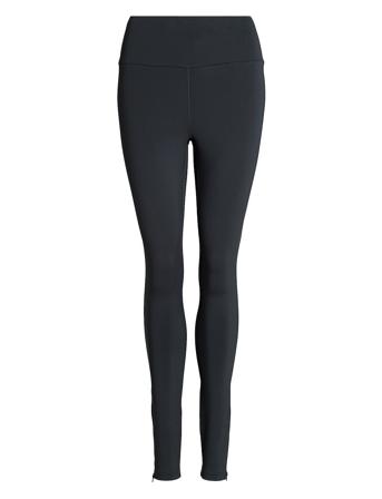 Elene Tights Zip Running/training Tights Svart Rethinkit*Betinget Tilbud